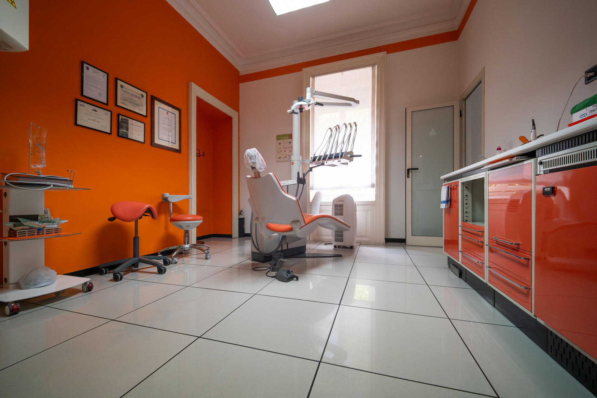 Gli ambienti dello Studio Dentistico Petrini