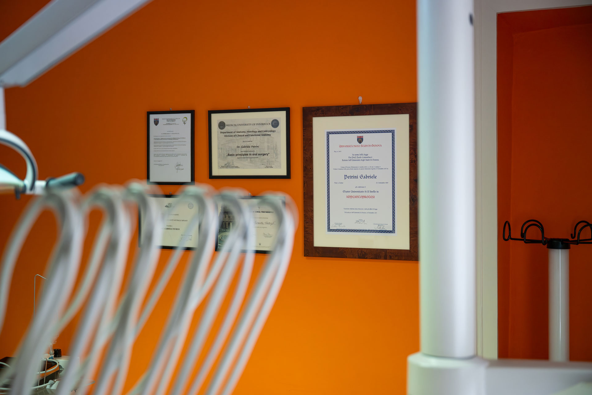 Gli ambienti dello Studio Dentistico Petrini
